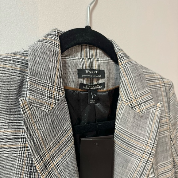 RW&CO - Plaid Blazer - Picture 2 of 4
